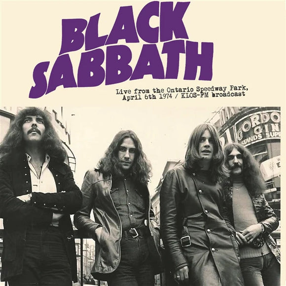 BLACK SABBATH - Live From The Ontario Speedway Park. April 6Th 1974 / Klos (Pink Vinyl)