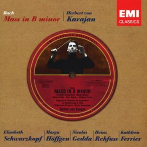 SCHWARZKOPF / KARAJAN / VIENNA PHILARMONIC - Karajan Conducts J.S. Bach: Mass In B Minor [2CD BOXSET]