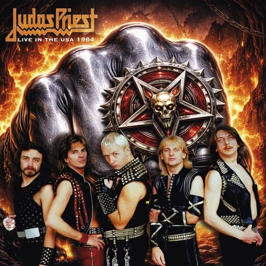 JUDAS PRIEST - Live In The USA 1984. FM Radio Broadcast (Orange Vinyl)