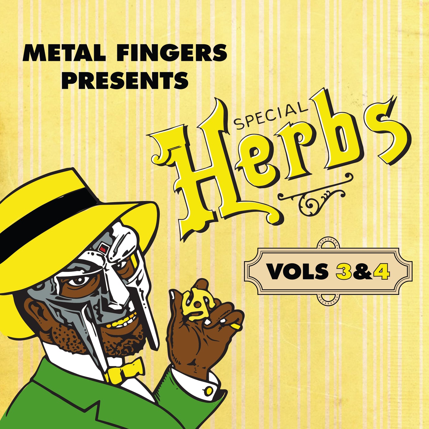 MF DOOM  Metal Fingers Presents: Special Herbs Vol. 3 & 4 [2LP Lemon Yellow]