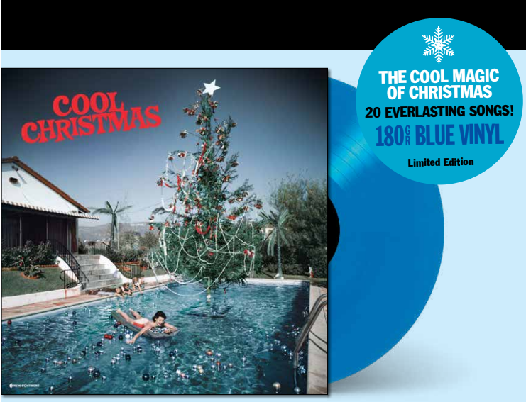VARIOUS ARTISTS - Cool Christmas (Blue Vinyl) [LP]
