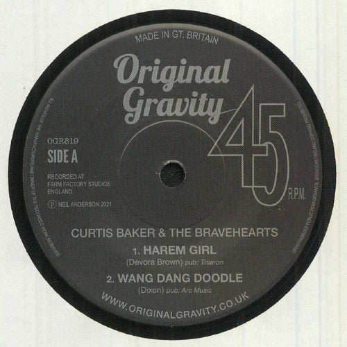 Curtis Baker & The Bravehearts - Wang Dang Doodle EP [7" Vinyl]