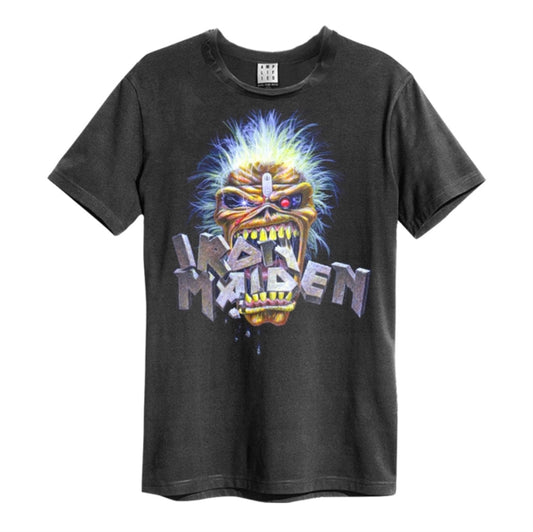 IRON MAIDEN - Maiden Chomp T-Shirt (Charcoal)