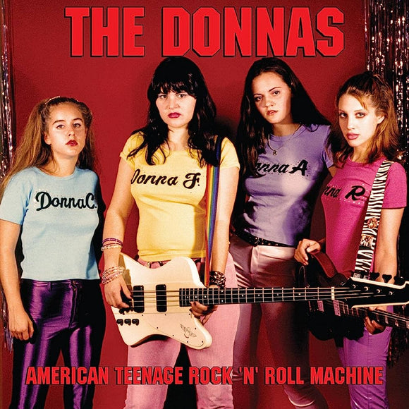 The Donnas - American Teenage Rock 'N' Roll Machine (Remastered Fire Orange with Black Swirl Vinyl Edition)