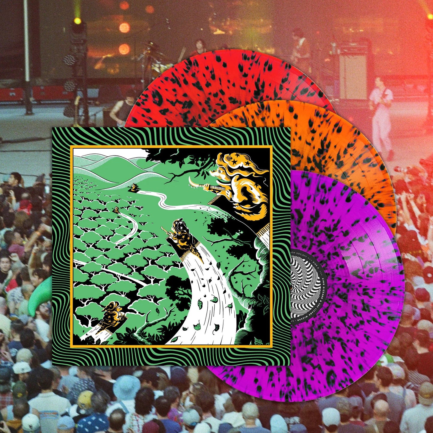 King Gizzard and the Lizard Wizard - Live at Forest Hills Stadium '25 [Triple Gatefold - Neon Splatter Vinyl]