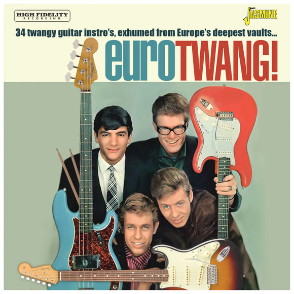 Various Artists - Eurotwang! 34 Twangy Guitar Instro's, Exhumed From Europe's Deepest Vaults [CD]