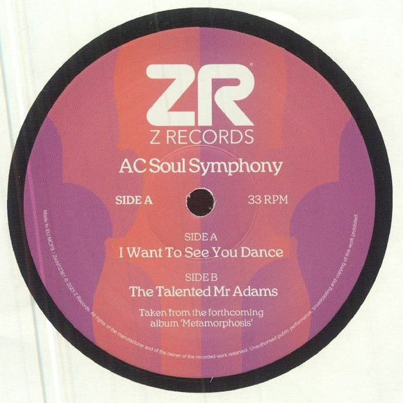 AC SOUL SYMPHONY - I Want To See You Dance