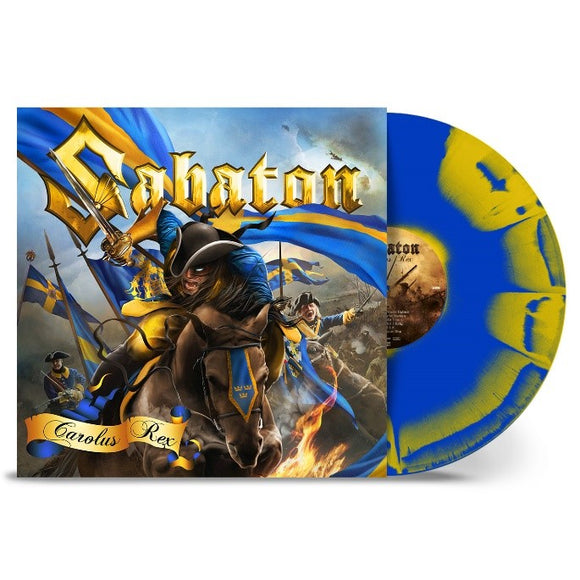 Sabaton - Carolus Rex [Swedish Version / Blue Yellow Sunburst Vinyl]