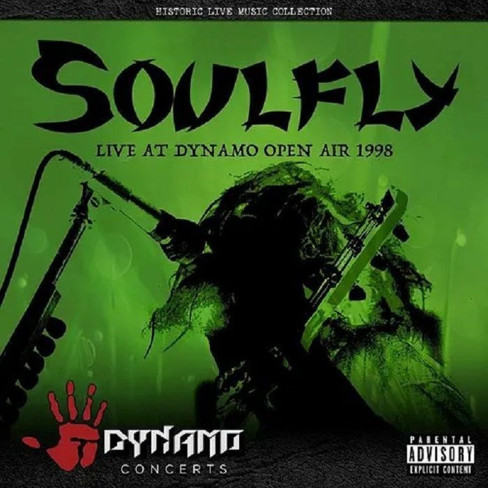Soulfly - Live At Dynamo Open Air 1998 (2LP Green/yellow marbled Vinyl)