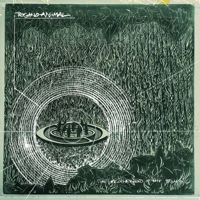 Techno Animal - The Brotherhood Of The Bomb (Reissue) [Forest Green / Blood Red Combo Vinyl]