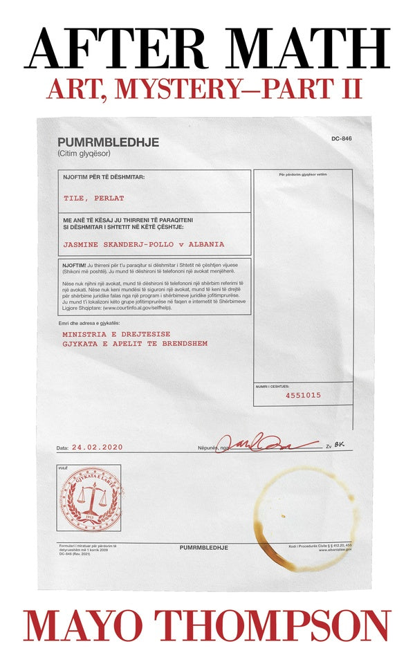 Mayo Thompson - After Math (Art, Mystery - Part II) [Book]