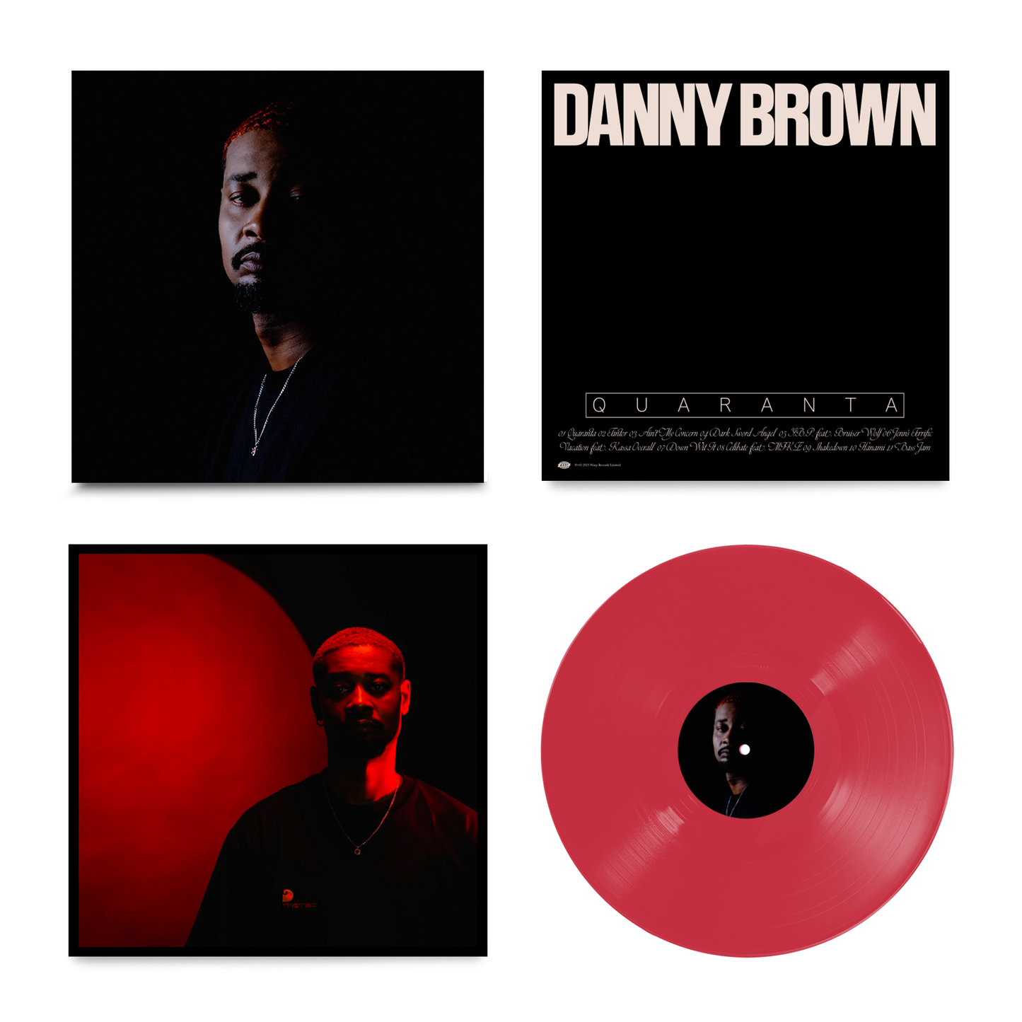 Danny Brown - Quaranta [Red coloured vinyl]
