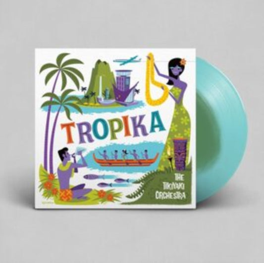 The Tikiyaki Orchestra - The Tikiyaki Orchestra ["Tropika" Floating Island Green/Blue Vinyl]