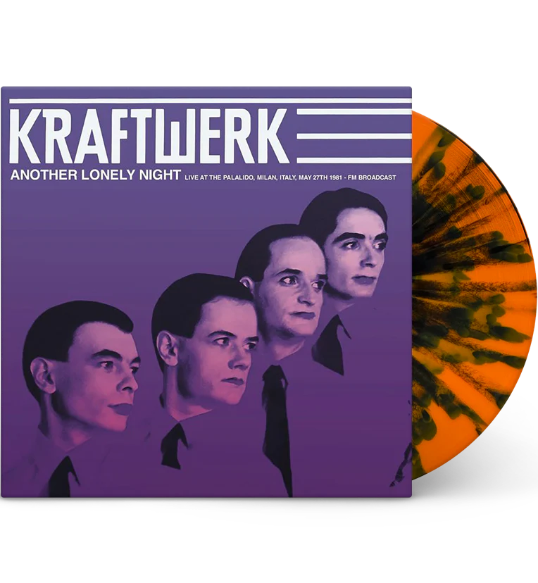 KRAFTWERK - Another Lonely Night: Live At The Palalido. Milan. Italy. May 27Th 1981 - Fm Broadcast (Splatter Vinyl)