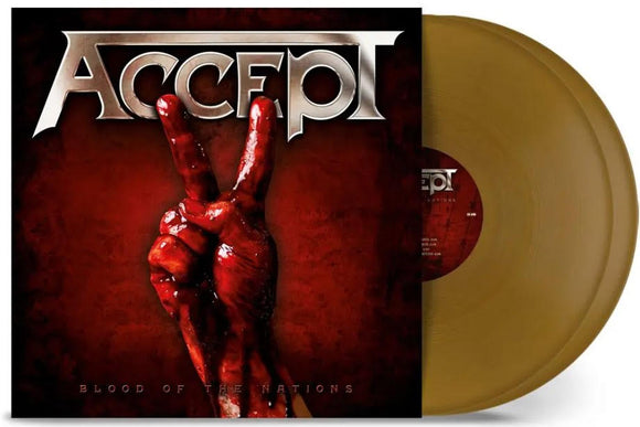 Accept - Blood Of The Nations [2LP Gold Vinyl]