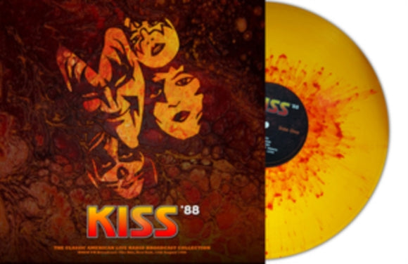 KISS - Live At The Ritz. New York 1988 (Orange/Red Splatter Vinyl)