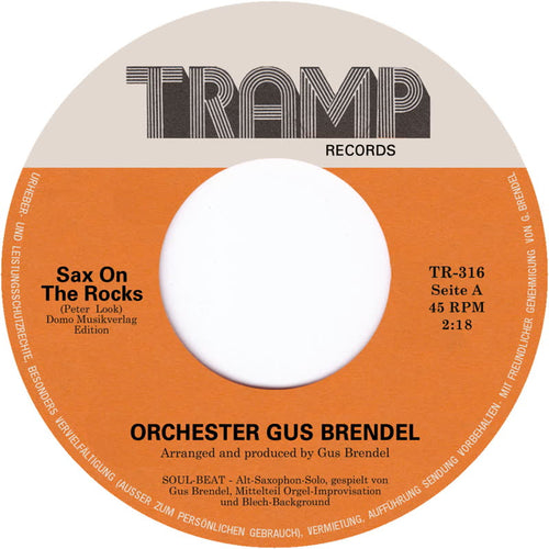 Gus Brendel - Sax on the Rocks [7" Vinyl]