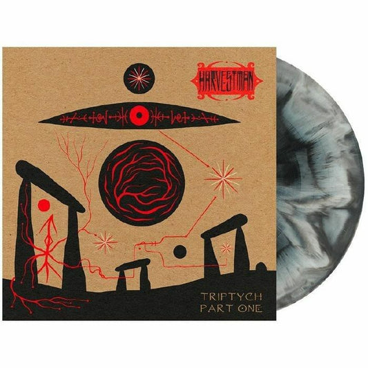 Harvestman - Triptych : Part One [Bone White opaque + Black Galaxy effect vinyl]