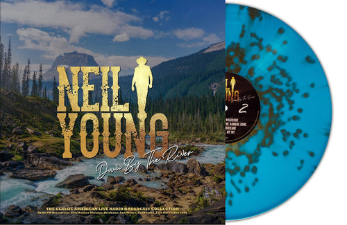 NEIL YOUNG - Down By The River - Cow Palace Theater 1986 (Turquoise/Gold Splatter Vinyl)