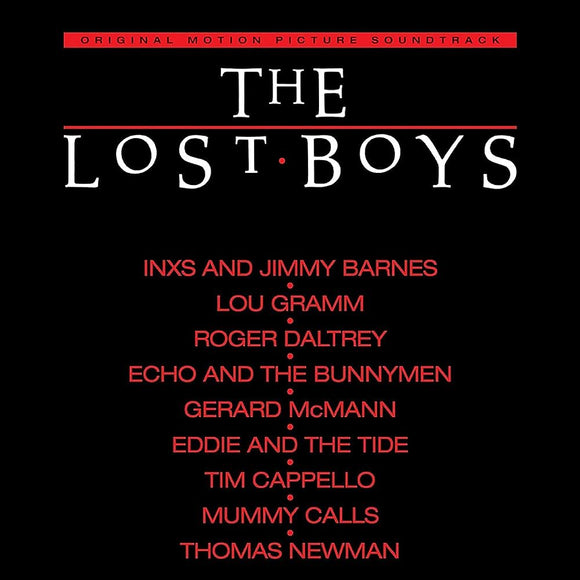 VARIOUS ARTISTS - Lost Boys - Original Soundtrack (Clear Red Vinyl)