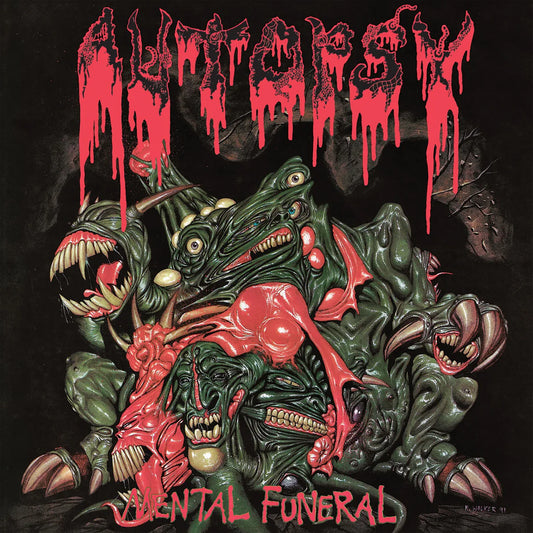 Autopsy - Mental Funeral (35th Anniversary) [Red & Green Ink Spot Vinyl]