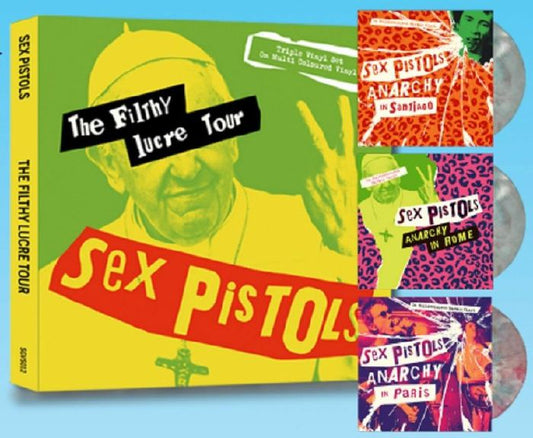 SEX PISTOLS - THE FILTHY LUCRE TOUR (MULTI-COLOURED VINYL)