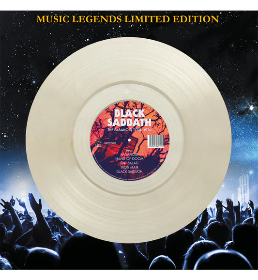 BLACK SABBATH - The Paranoid Tour 1970 (Clear Vinyl)