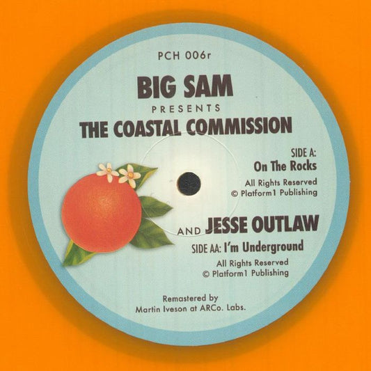 THE COASTAL COMMISSION - On The Rocks/I'm Underground [Coloured Vinyl]