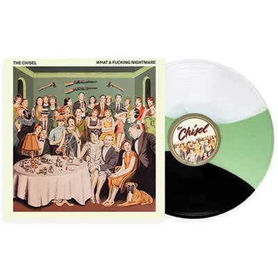 CHISEL - What A Fucking Nightmare (White/Coke Bottle /Black Tri-Stripe Vinyl)