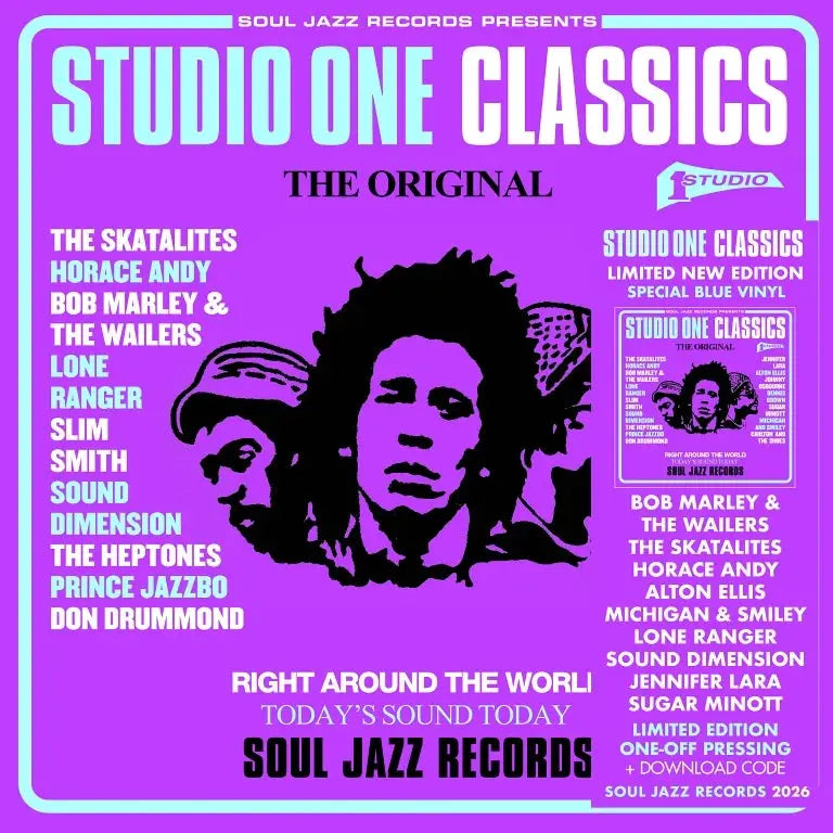 VA / Soul Jazz Records Presents - STUDIO ONE CLASSICS [Blue vinyl edition]