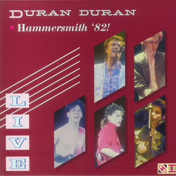 DURAN DURAN - LIVE AT HAMMERSMITH 82! (GOLD VINYL 2LP]