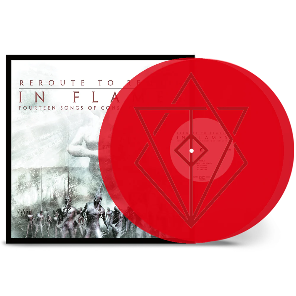 In Flames - Reroute To Remain  [2LP 180g - Transparent Red - etched D Side vinyl]