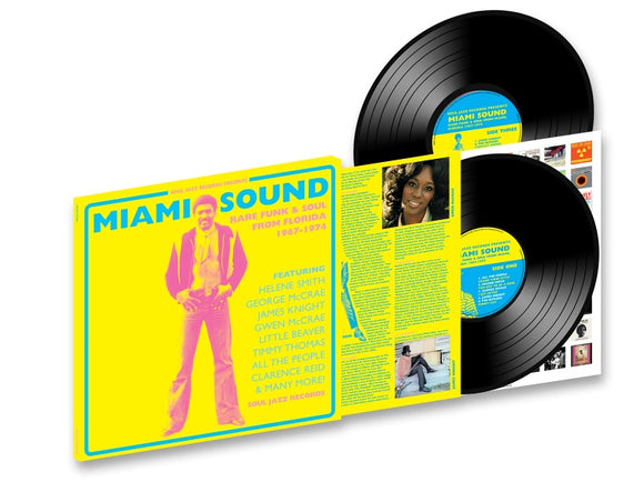 VA / Soul Jazz Records Presents - Miami Sound: Rare Funk & Soul From Miami, Florida 1967-74 [2023 remastered edition black vinyl 2LP]