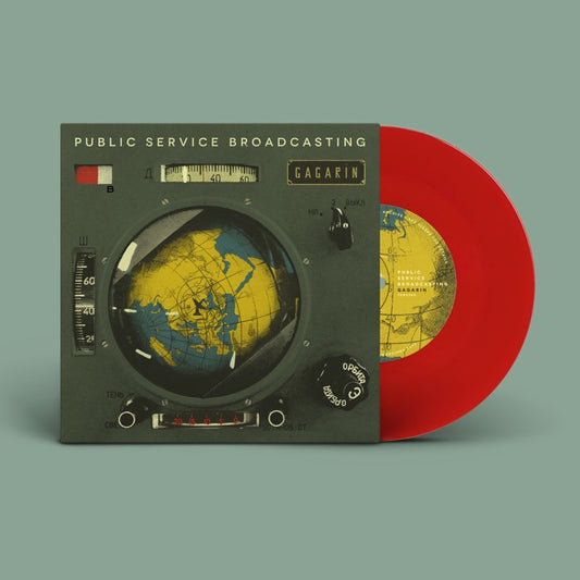 PUBLIC SERVICE BROADCASTING - Gagarin (Red 7" Vinyl)