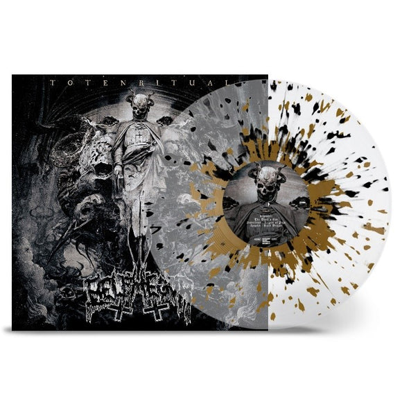 Belphegor - Totenritual (Crystal clear, gold, black splatter vinyl)
