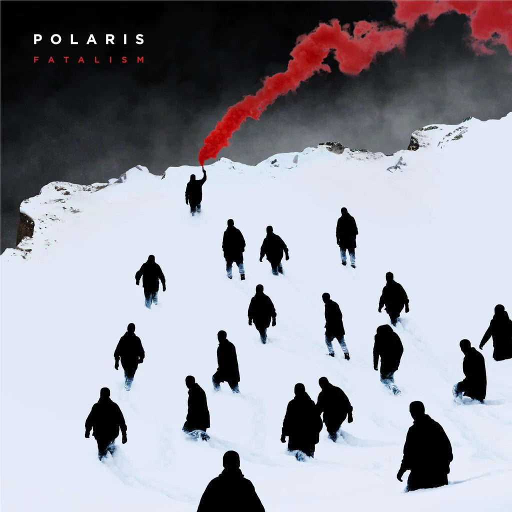 Polaris - Fatalism [Ltd Silver / Clear Split with White Splatter vinyl]