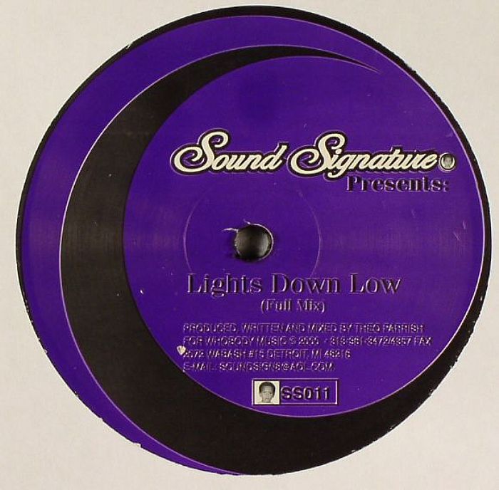 Theo Parrish - Lights Down Low
