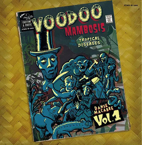 VARIOUS ARTISTS - VOODOO MAMBOSIS & OTHER TROPICAL DISEASES VOL 1 [Transparent yellow vinyl]