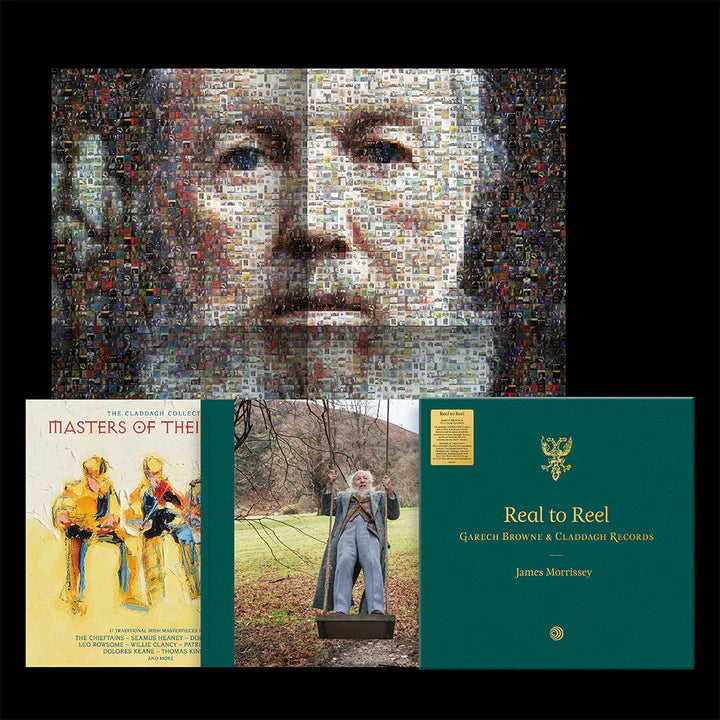 GARECH BROWNE AND CLADDAGH RECORDS - REEL TO REAL [LP + BOOK & POSTER]