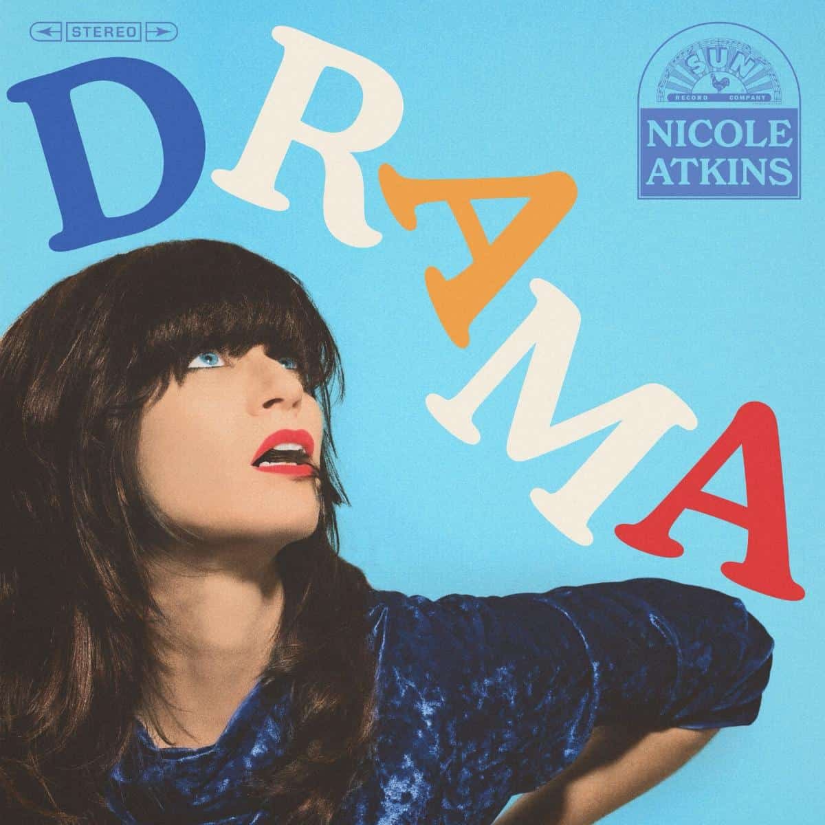 Nicole Atkins - Drama [Translucent clear with red/blue/yellow splatter]