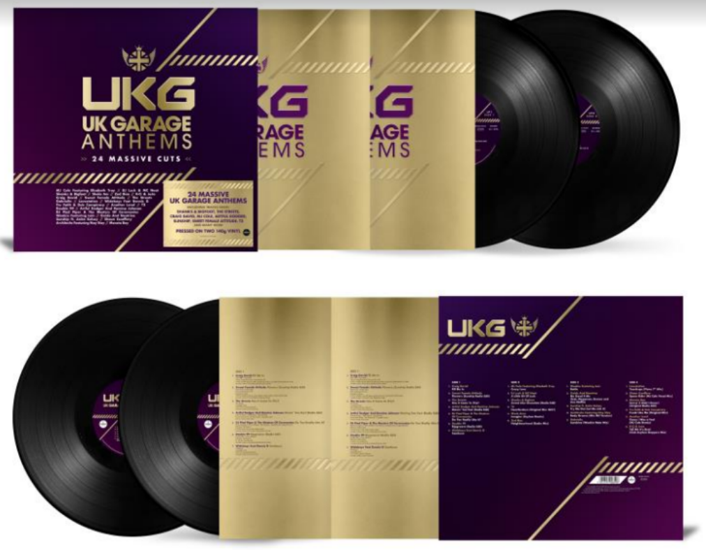 Various Artists - UK Garage Anthems (140g Black Vinyl)