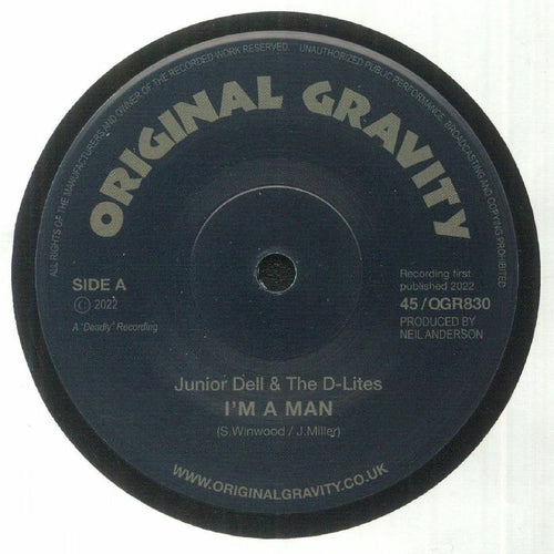 Junior Dell & The D-Lites - I'm A Man [7" Vinyl]