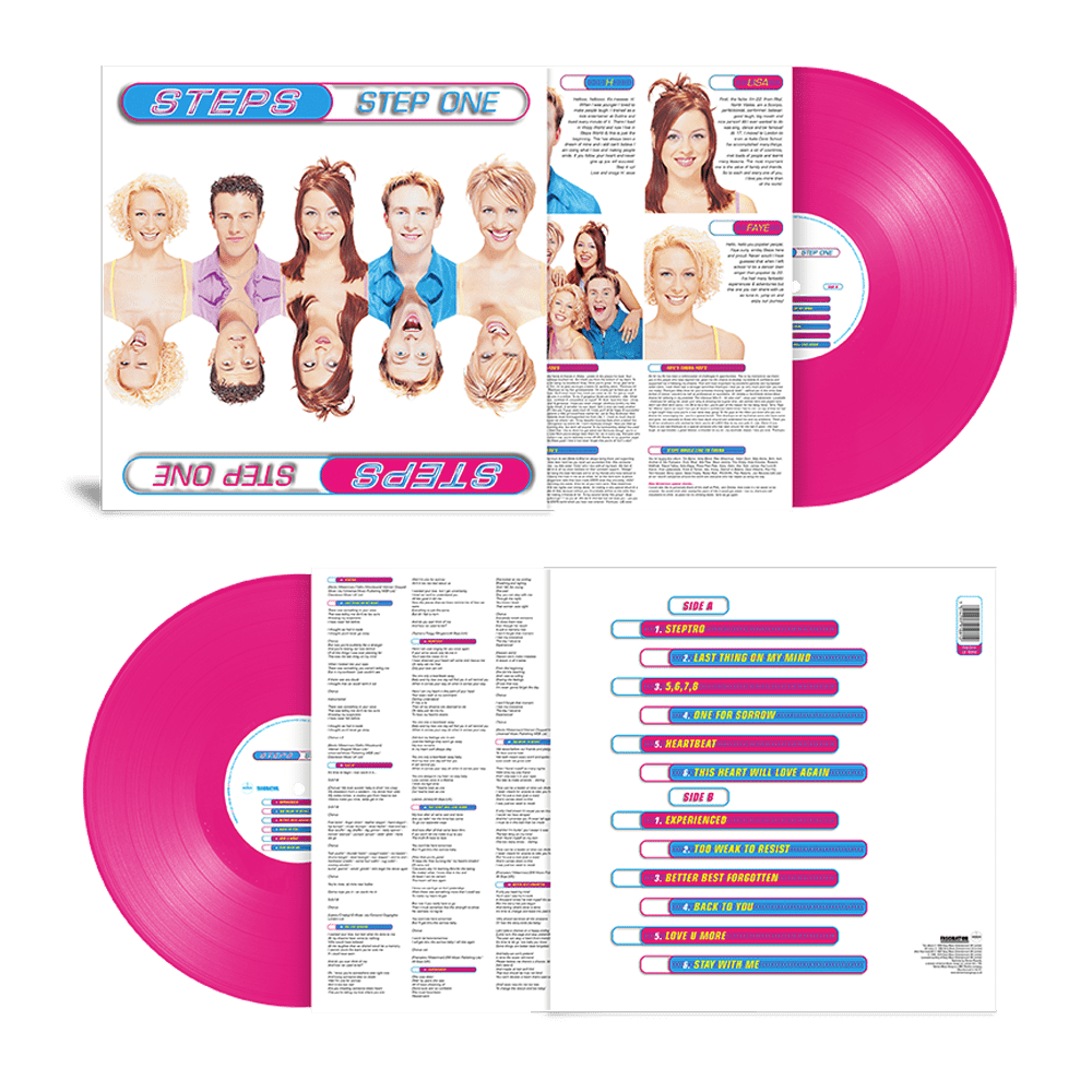 Steps - Step One (140G Neon Magenta Vinyl)