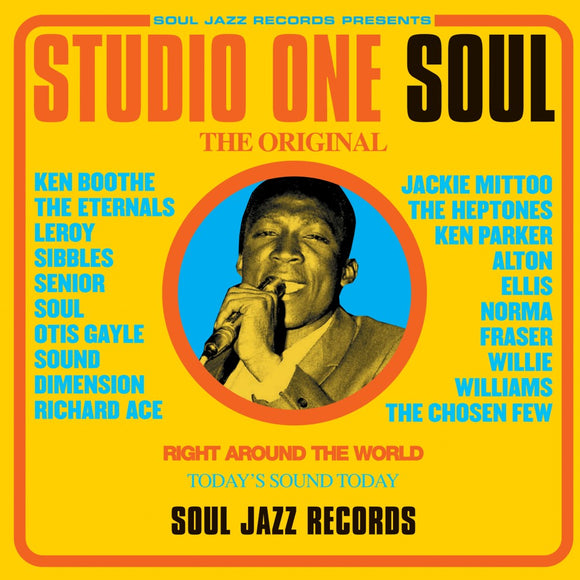 Soul Jazz Records Presents STUDIO ONE SOUL [Coloured Vinyl 20th Anniversary Edition] (RSD 2021)