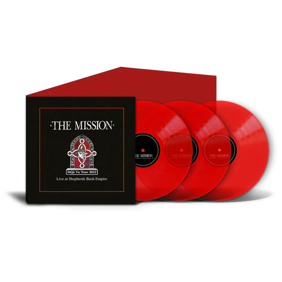 The Mission - Deja Vu - Live at Shepherds Bush Empire [Deluxe Red 3LP + Booklet]