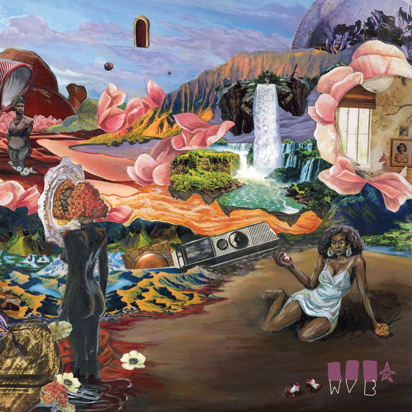 Mourning (A) BLKstar - Flowers For The Living (GALAXY SWIRL VINYL)