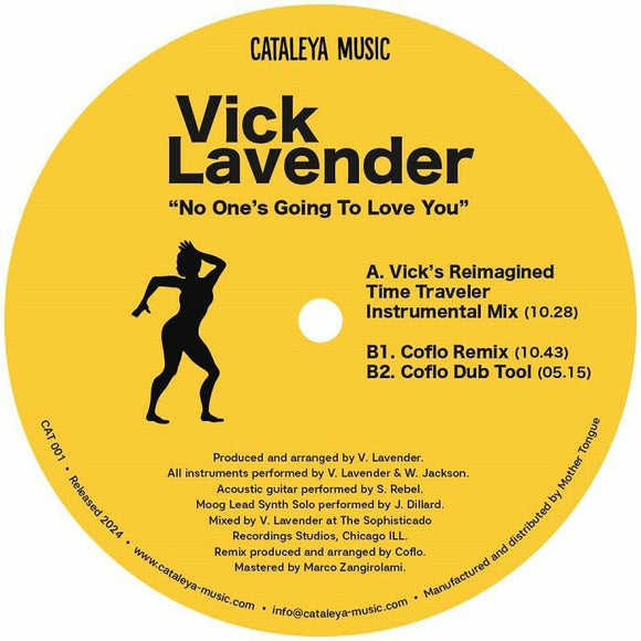 Vick LAVENDER - No One's Going To Love