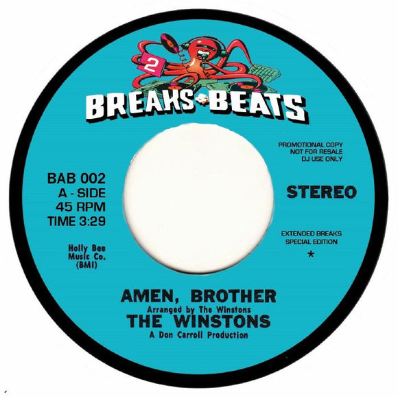 THE WINSTONS / THE CHOSEN FEW - AMEN BROTHER / CANDY I'M SO DOGGONE MIXED UP [7