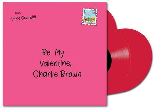 VINCE GUARALDI - BE MY VALENTINE, CHARLIE BROWN [Red Heart Shaped Vinyl]
