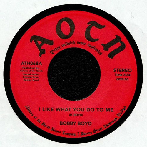 Bobby Boyd - I Like What You Do to Me [7" Vinyl]